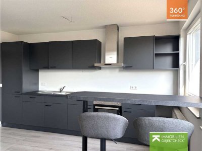 Gemütliche Zwei-Zimmer-Wohnung - mit Einbauküche und Aufzug
