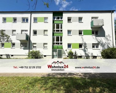 +++Ruhig gelegen & bestens angebunden - 3-Zimmer mit Balkon & viel Potenzial+++