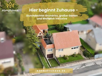 Hier beginnt Zuhause - Durchdachter Grundriss, großer Garten und Weitblick inklusive
