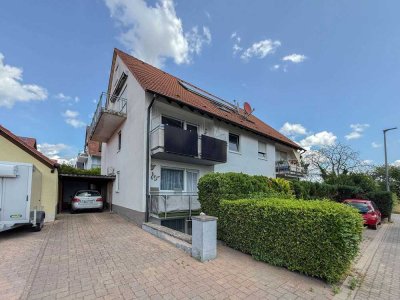 Großzügig & naturnah – Maisonettewohnung mit Balkon, Terrasse & 3 Stellplätzen in Feldrandlage