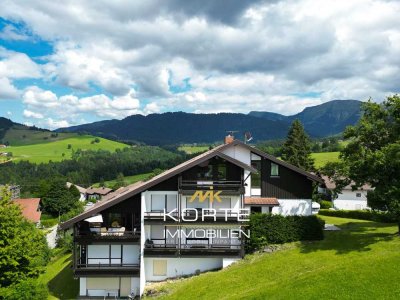 Alpines Lebensgefühl mit Weitblick - Charmante 2-Zimmer Wohnung in Steibis