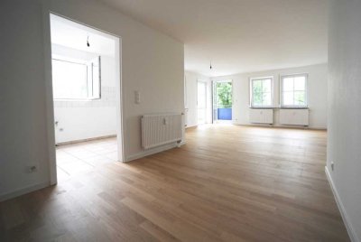 Helle 3-Zimmer-Wohnung mit Balkon im Grünen