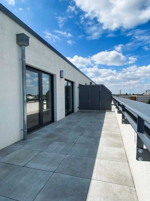 Moderne 2-Zimmer-Wohnung mit Dachterrasse in Leipzig