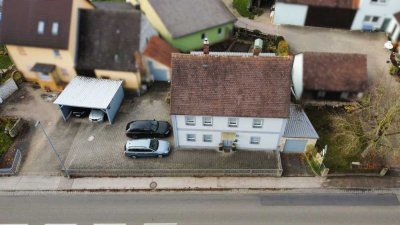 Ansprechendes Einfamilienhaus mit großzügigem Gartengrundstück in Burgoberbach