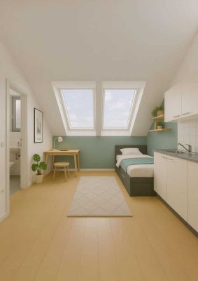 Schöne Dachgeschosswohnung in gefragter Lage