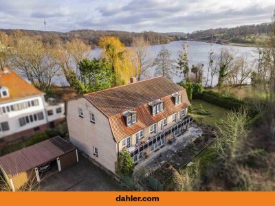 Stilvolles Reihenendhaus mit großem Garten an der Glienicker Lake - Verkauf mit Wohnrecht
