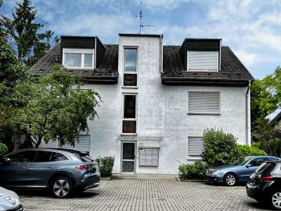 Charmante 2-Zimmer-Dachgeschosswohnung mit Sonnenterrasse und Blick ins Grüne