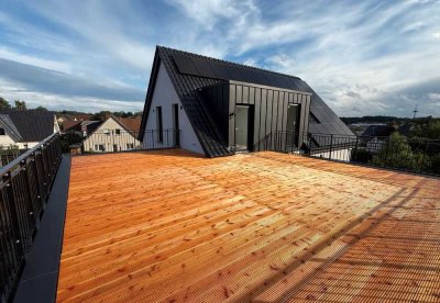 Bassum - Traumhafte 3-Zimmer-Wohnung mit spektakulärer Dachterrasse – Neubau mit moderner Technik!