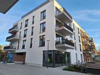 2-Zimmer-Penthouse mit Weitblick, großer Dachterrasse und Einbauküche