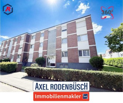 Immendorf, bezugsfreie Hochparterrewohnung in gepflegtem Sechsfamilienhaus mit Südbalkon!