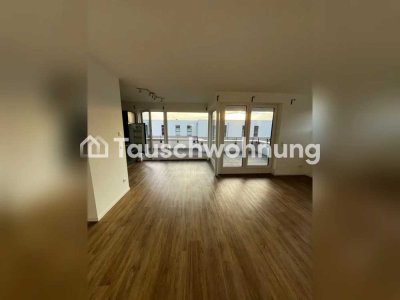 Tauschwohnung: Wohnung mit großer Dachterasse in ruhiger Umgebung