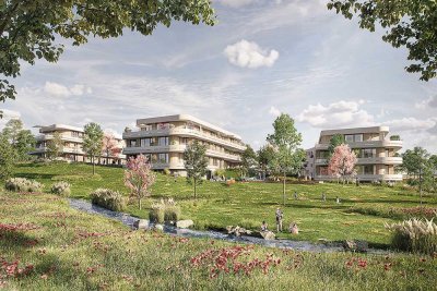 Wohlfühl-Oase mit Panoramablick !!! AUREO Sonderaktion: Kaufpreiszahlung erst mit Bezugsfertigkeit