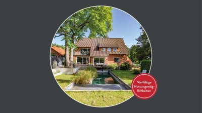 Charmantes Ein- bis Zweifamilienhaus 
in gefragter Lage von Lüneburg-Wilschenbruch
