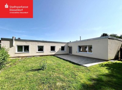 Wohnen auf einer Ebene - Sanierter Bungalow mit großem Garten und viel Potenzial