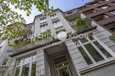 Moderne Maisonette-Dachgeschoss-Wohnung in HH-Winterhude