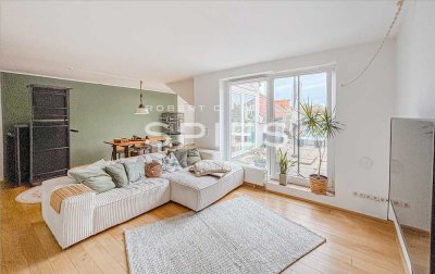 Moderne 3-Zimmer-Mietwohnung mit Dachterrasse