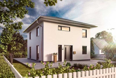 Familienfreundlich und modern: Stadthaus mit Satteldach in Dörentrup.