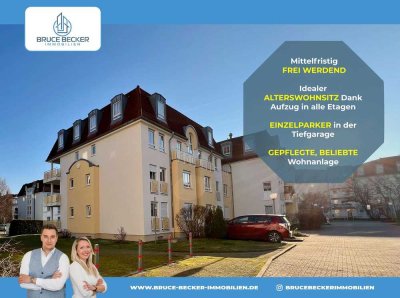 Ihr späterer Alterswohnsitz? - Vermietete 2-Zimmer-Wohnung mit Aufzug in gefragter Wohnanlage