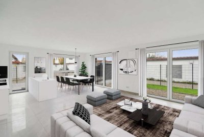 Neubau-Erdgeschosswohnung mit sonnigem Garten und hochwertiger Ausstattung