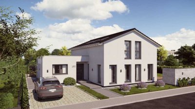 Hungen-OT, Neubau Erstbezug, massive Bauweise in Feldrandlage!