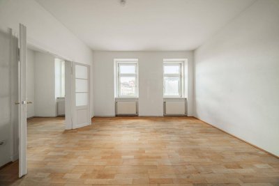 Gepflegter Altbau auf 3. Etage in Hof- und Straßenlage beim Radetzkyplatz