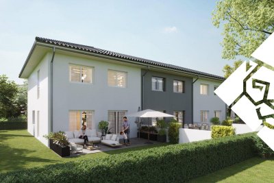 Familienwohnen in Stans – Moderne Reihenhäuser zwischen Natur und Stadt (Haus A)