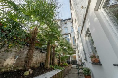 Traumhafte Altbauwohnung mit großem Garten zur alleinigen Nutzung - Frankenberger Viertel