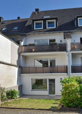 Maisonette-Wohnung mit Balkon, Terrasse, Garten und Garage