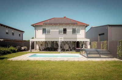 Effizientes A+ Traumhaus inkl. Pool  für Gewerbetreibende