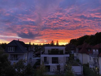 Giesing - mit Blick auf die Alpen