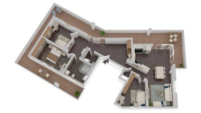 *TOP* Sonnige Penthousewohnung in bester Lage