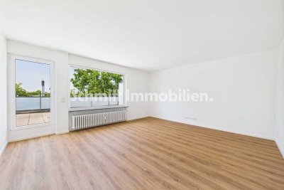 3-Zimmer-Penthouse. 2 Dachterrassen mit Skylineblick. In Sachsenhausen-Süd