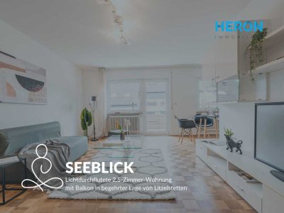 SEEBLICK – Lichtdurchflutete 2,5-Zimmer-Wohnung mit Balkon in begehrter Lage von Litzelstetten