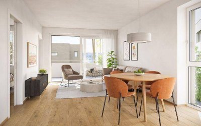 AM FLIEGENSPITZ - 2 Zimmer mit Balkon | Ruhig - Hell - Modern | Provisionsfrei!