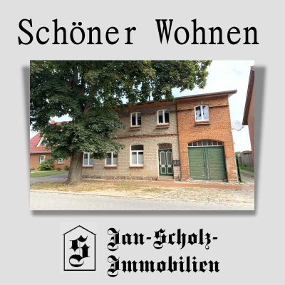 Schaalseestadt Zarrentin ~~  Erdgeschoß mit eig. Gartenfläche