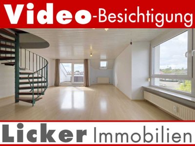 Helle Eck-Maisonette mit 92m² Fläche, Garage und Keller