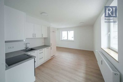 Wohnen am Kulturspeicher – 2-Zimmer-Wohnung mit Einbauküche