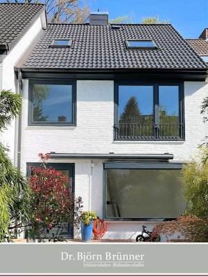 Gemütliches Nest für Familien - Modernisiertes Mittelreihenhaus mit sonnigem Südwest-Garten