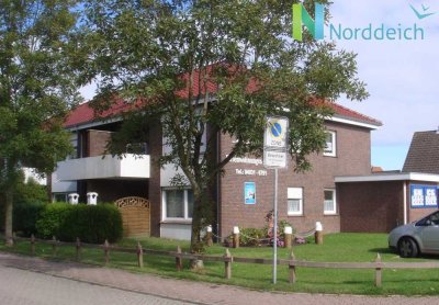 Ansprechende, auf Wunsch möblierte Obergeschosswohnung in beliebter Lage von Norddeich!