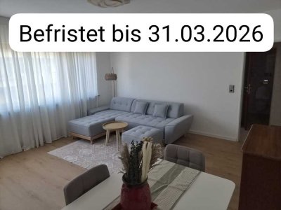 Frisch renoviert und voll-möblierte Innenstadt Wohnung, 3-Zimmer, 75qm -befristet bis 31. März