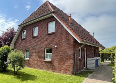 Hooksiel - Gäste willkommen! Gut ausgestattete Doppelhaushälfte in ruhiger Lage, sofort verfügbar!