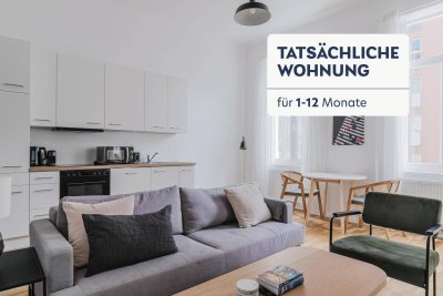 Altbautraum wenige Schritte von U-Bahn U3, beste öffentliche Anbindung, Gehweite Prater Donaukanal (VIE417)
