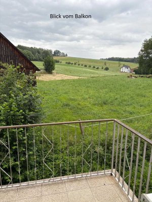 Freundliche und gepflegte 3-Raum-EG-Wohnung mit Balkon in Weidenberg