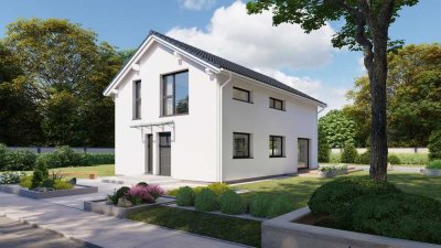 GRUNDSTÜCK INKLUSIVE! Familientraum - Freistehendes Neubau-Einfamilienhaus in KfW 40 QNG Bauweise!