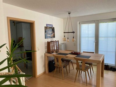 Moderne 2-Zimmer-Wohnung mit Gartenanschluss in Eching/ Weixerau