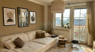 Sonnige 3-Zimmer-Wohnung mit Terrasse und eigenem Parkplatz