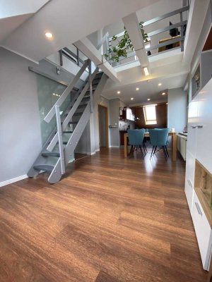 Exklusive Maisonette mit traumhaftem Blick und großzügiger Dachterasse