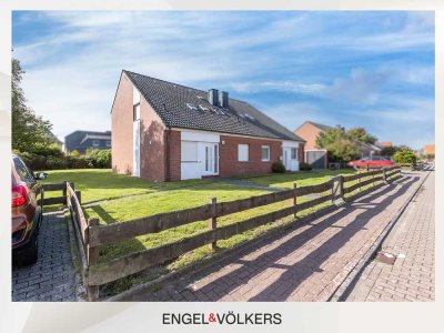 Erstwohnsitz am Dünenrand: 2 Zimmer EG-Wohnung mit Terrasse und Stellplatz!