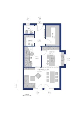 Doppelhaushälfte in Calw-Altburg mit Bauplatz für Familien SCHLÜSSELFERTIG