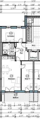 NEUBAU I 3-Zimmer-Wohnung mit Süd-Balkon